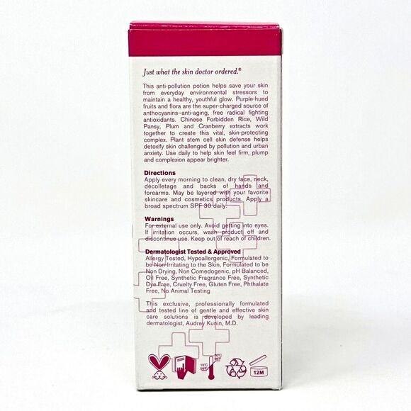 DERMAdoctor Urban Veil Anti-Pollution Potion 1.01 fl oz / 30 ml NIB - Picture 3 of 8